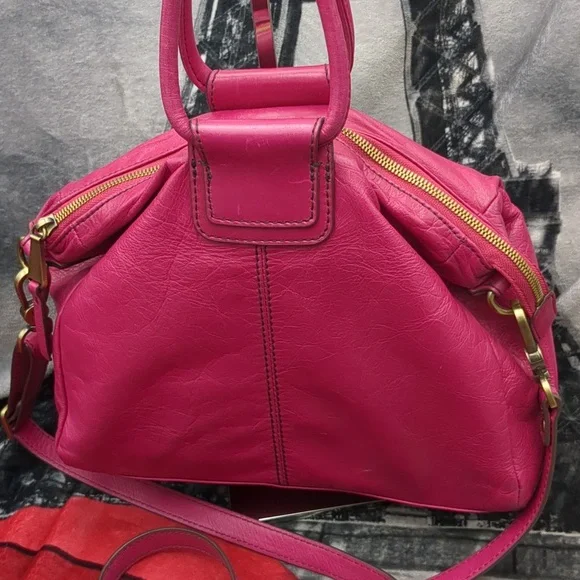 Hobo Sheila medium satchel hibiscus - Picture 3 of 15